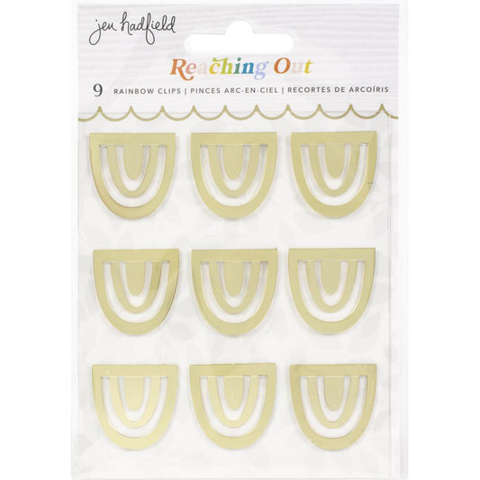 Jen Hadfield Reaching Out Metal Clips - Rainbow - JH005577