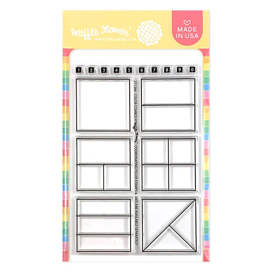 Waffle Flower x Nina Yang Color Combos Stamp Set - 271264