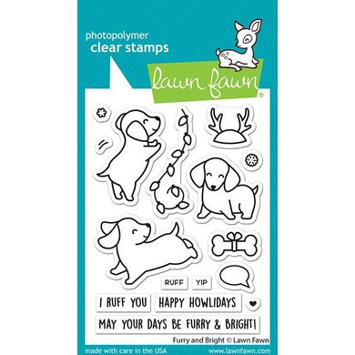 Lawn Fawn Furry and Bright Stamps - LF2670