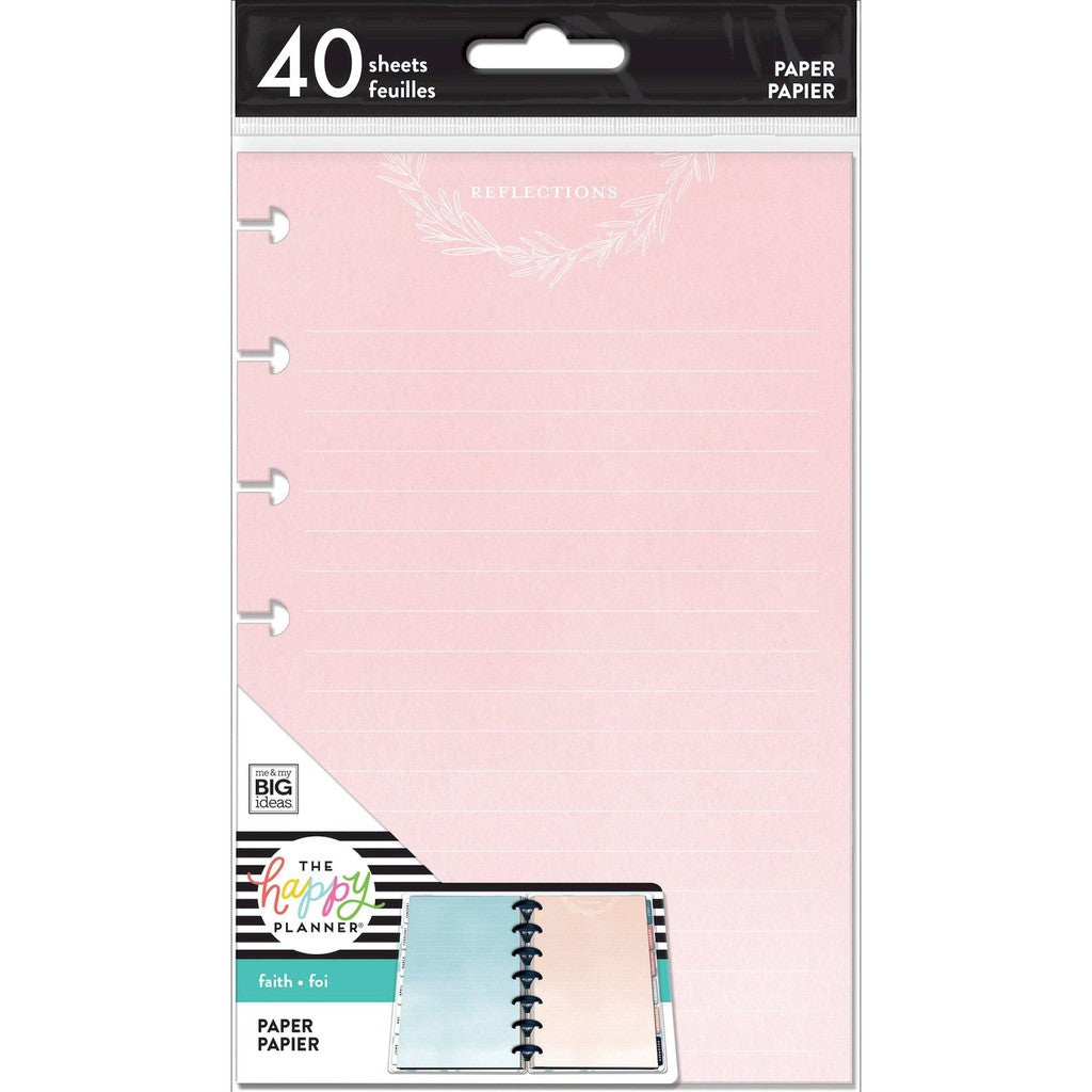 MAMBI Happy Planner Faith Disciplines Filler Paper - Mini FILM-46