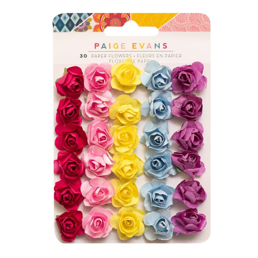 Paige Evans Wonders Dimensional Paper Flowers 30 Pc - PE004837