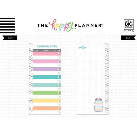 MAMBI Happy Planner Classic Half Sheet Note Paper - Student - Assignments - FIL-62-4036