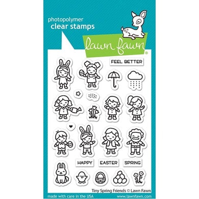 Lawn Fawn Tiny Spring Friends Stamps - LF2778