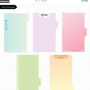 Me and My Big Ideas Happy Planner Pastels – Sticky Note Tabs - POSTT-01