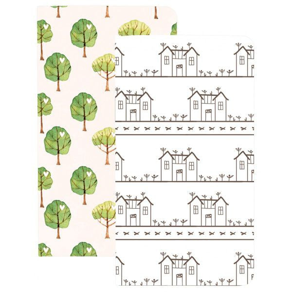 Websters Pages Travelers Notebook HOUSE&TREES - Standard Size - NP208