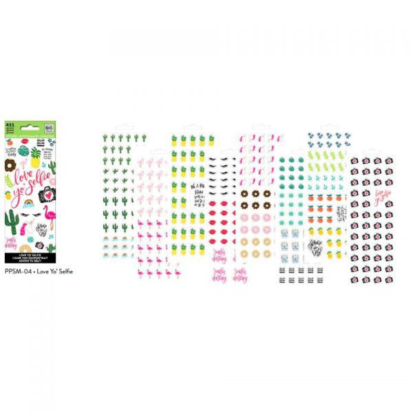 MAMBI Happy Planner Icon Stickers – Love Yo’ Selfie - PPSM-04