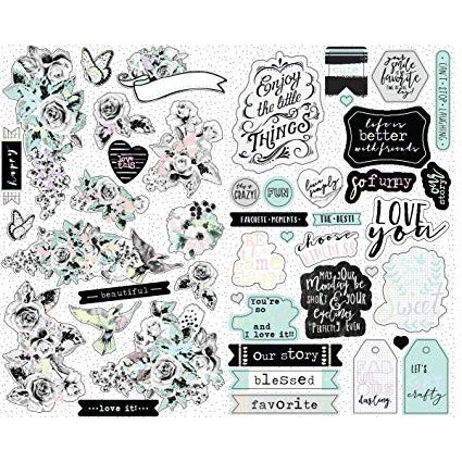 Prima Marketing Flirty Fleur Sticker Sheets - 597634