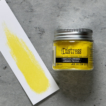 Tim Holtz Distress Embossing Glaze Squeezed Lemonade - TDE 84105