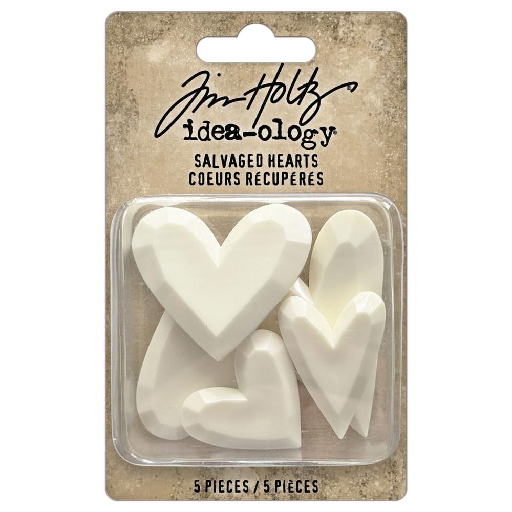 Tim Holtz Idea-ology Salvaged Hearts - TH94380