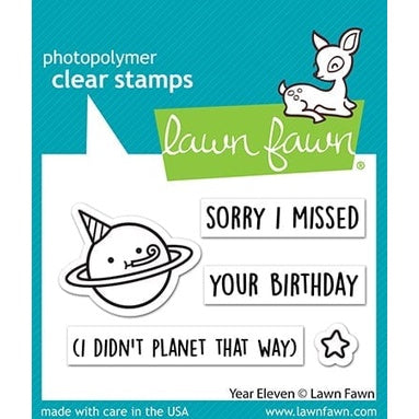 Lawn Fawn Year Eleven Stamps - LF2786