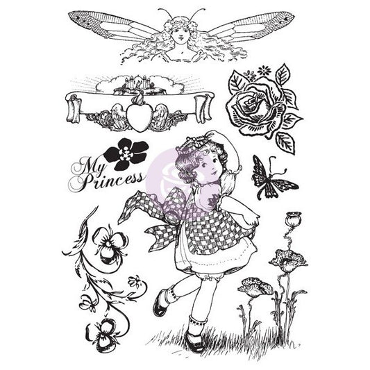 Prima Marketing Princess- Cling Stamp - 951078