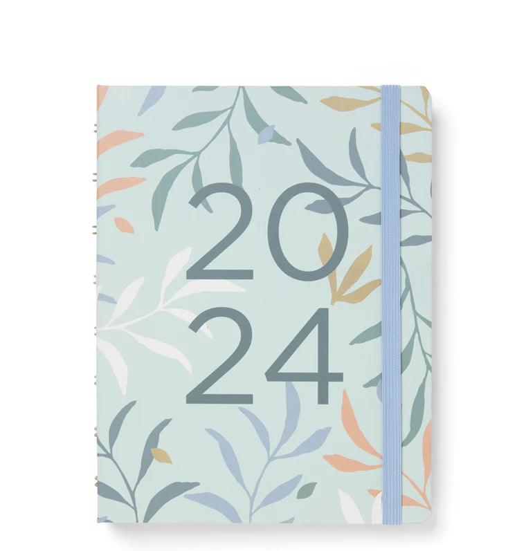 (PRE-ORDER) Filofax Botanical A5 Planner Mint 2024