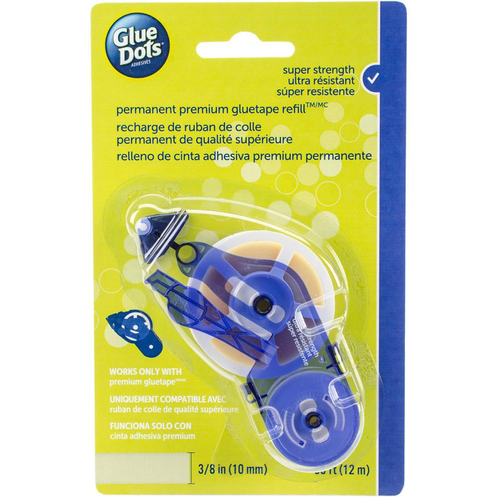 Glue Dots Tape Refill - Permanent .375"X39' For 41901 Runner - 41911