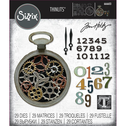 Sizzix Thinlits Dies By Tim Holtz 29/Pkg - 666603