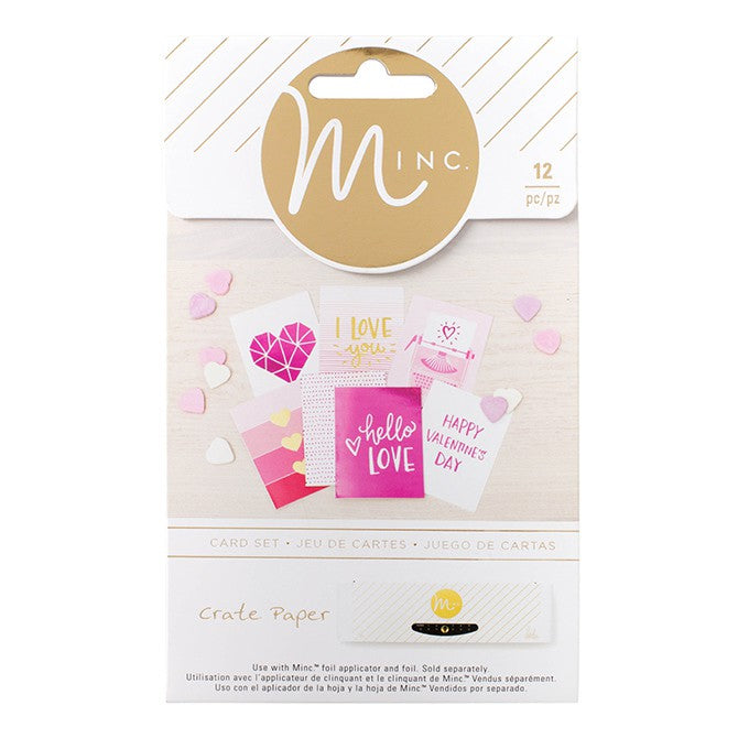 Heidi Swapp Crate Paper Hello Love MINC Cards - 680149