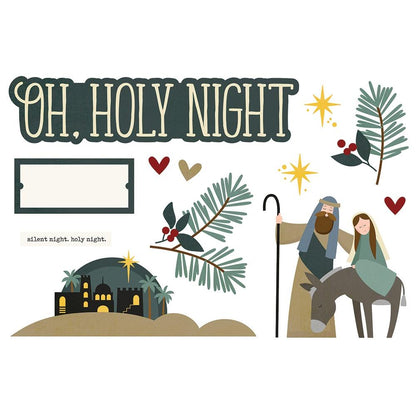 Simple Stories Simple Pages Page Pieces - Oh, Holy Night - OHN15948