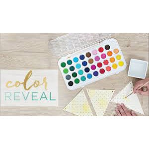 Crate Paper Color Reveal Watercolor Set - 36 Colors - 375774
