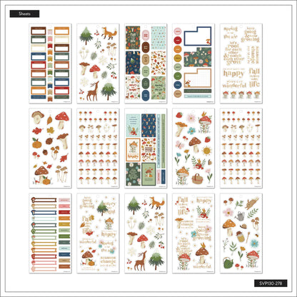 MAMBI THP WOODLAND SEASONS 30 SHEET STICKR VALUE PACK - SVP130-278