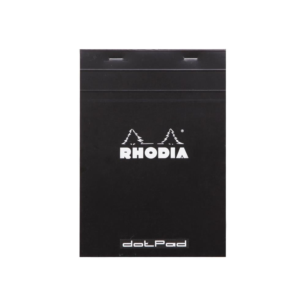 Rhodia Dot Pad 6"X8.25" - Black - 16559