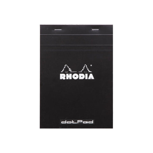 Rhodia Dot Pad 6"X8.25" - Black - 16559