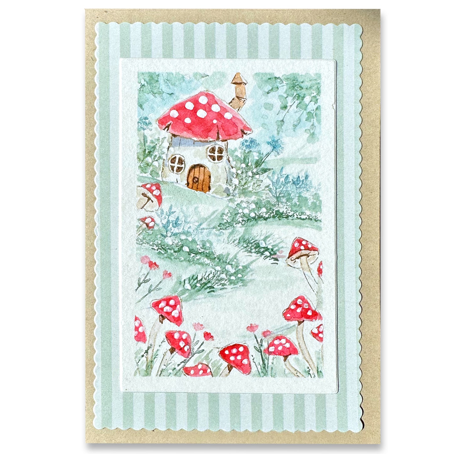Art Impressions Whimsical Mushrooms Clear Stamps - 5788