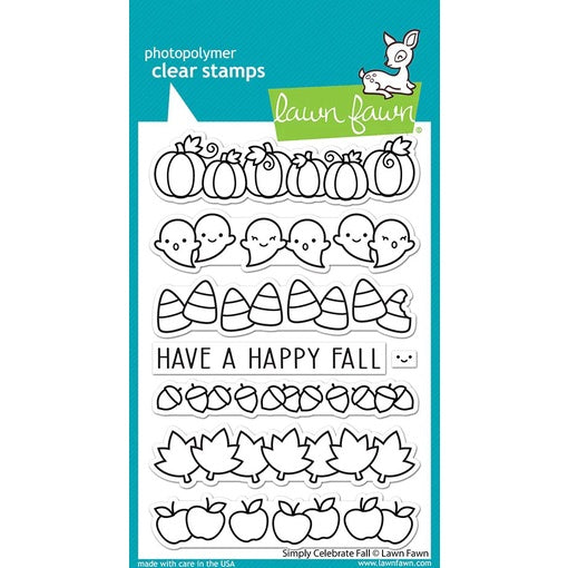 Lawn Fawn Simply Celebrate Fall Stamps - LF2932