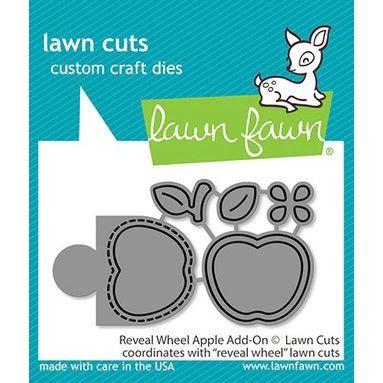 Lawn Fawn Reveal Wheel Apple Add-on - LF2959