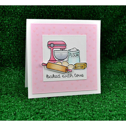 Lawn Fawn Baked With Love Stamp - LF805
