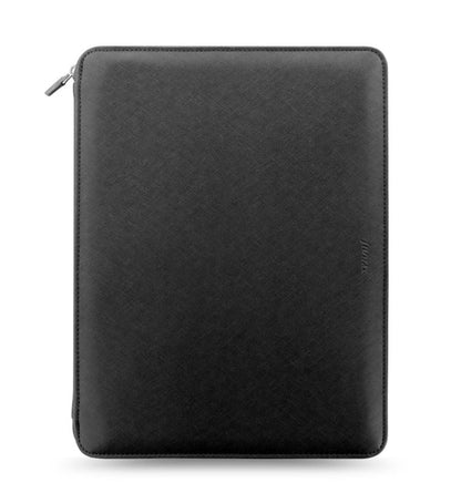 (PRE-ORDER) Filofax Saffiano A4 Zip Folio - Black