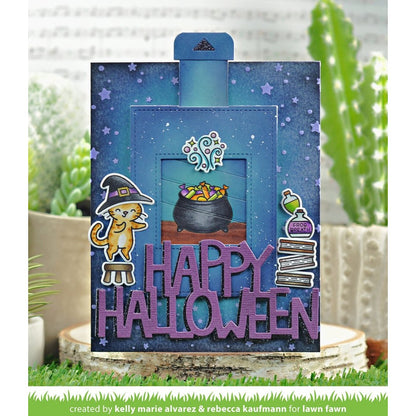 Lawn Fawn Purrfectly Wicked Add-on Stamps - LF2666