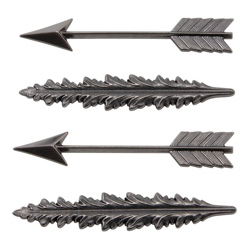 Tim Holtz Idea-Ology Metal Adornments 4 Pc - Quill & Arrow - TH94220