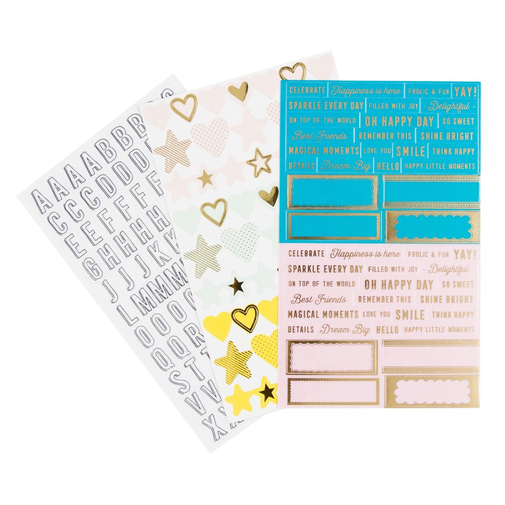 Crate Paper Maggie Holmes Carousel Clear Stickers - 379121