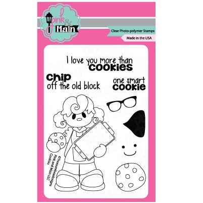 Pink and Main Cookies Clear Stamps - 021576
