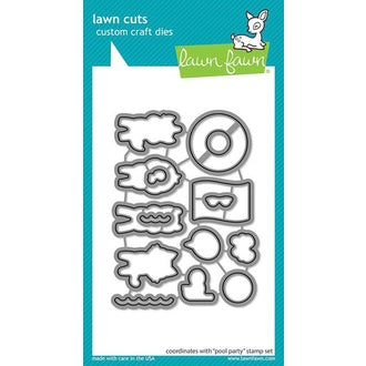 Lawn Fawn Pool Party - Lawn Cuts - LF2855