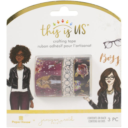 Paper House This Is Us Washi Tape 4 Pc - Girl Boss - STWA5505