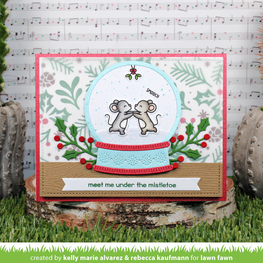 Lawn Fawn Christmas Before 'N Afters Stamps - LF3223