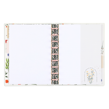 (PRE-ORDER) MAMBI THP Moody Blooms DOTTED LINED CLASSIC NOTEBOOK - NPC-051