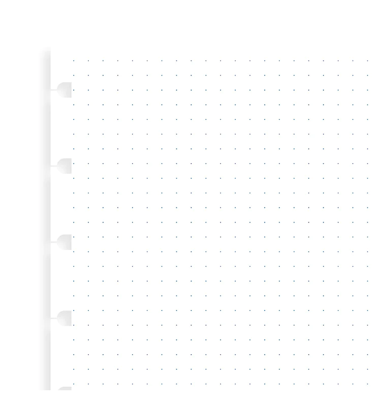 (PRE-ORDER) Filofax Notebook Dotted Journal Refill - A5 - 152016