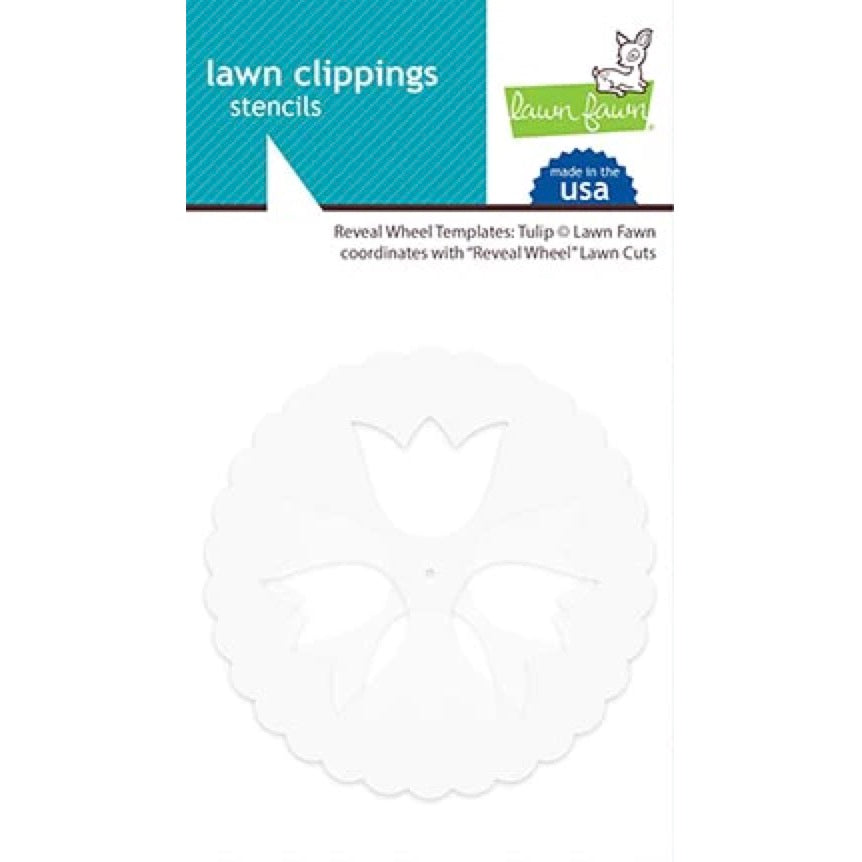 Lawn Fawn Reveal Wheel Templates: Tulip - LF2253