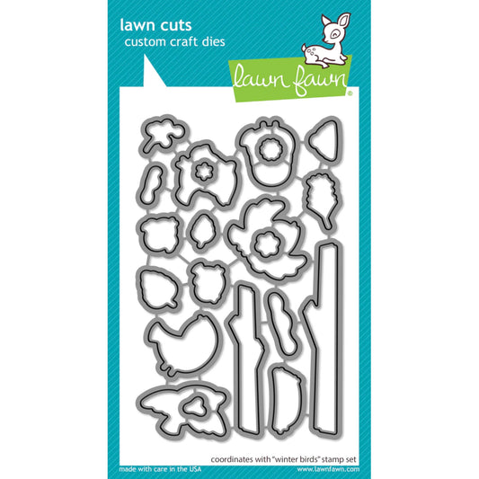 Lawn Fawn Winter Birds Lawn Cuts - LF3226