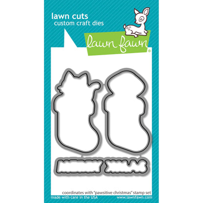 Lawn Fawn Pawsitive Christmas Lawn Cuts - LF3235