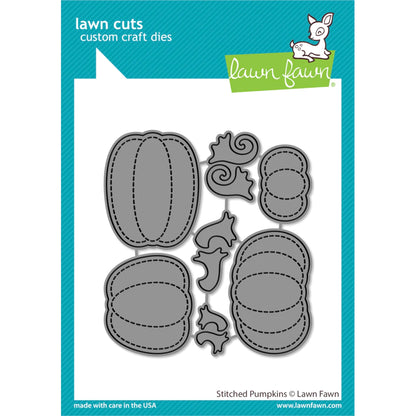 (PRE-ORDER) Lawn Fawn Stitched Pumpkins - LF3245