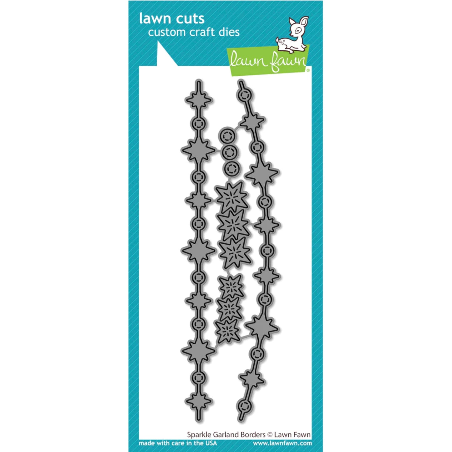 Lawn Fawn Sparkle Garland Borders - LF3258