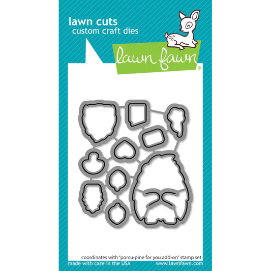 Lawn Fawn Porcu-Pine For You Add-On Lawn Cuts - LF3302