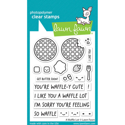 Lawn Fawn A Waffle Lot Stamps - LF3303