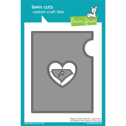 Lawn Fawn Ta-Da! Diorama! Heart Window Add-On - LF3314