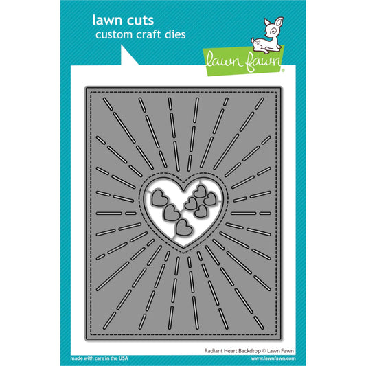 Lawn Fawn Radiant Heart Backdrop - LF3320