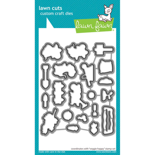 Lawn Fawn Veggie Happy Lawn Cuts - LF3341