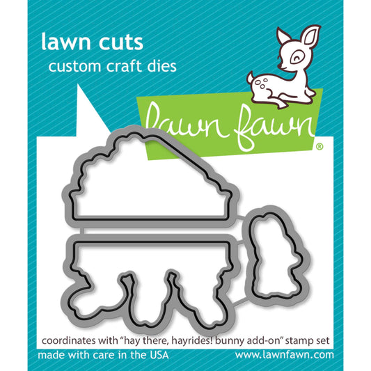 Lawn Fawn Hay There, Hayrides! Bunny Add-On Lawn Cuts - LF3358