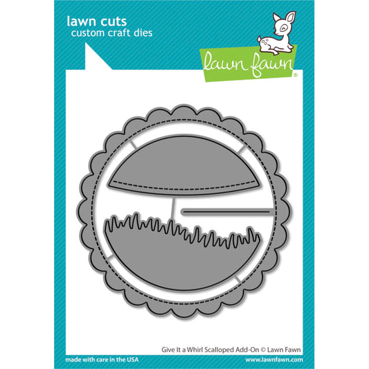 Lawn Fawn Give It A Whirl Scalloped Add-On - LF3367